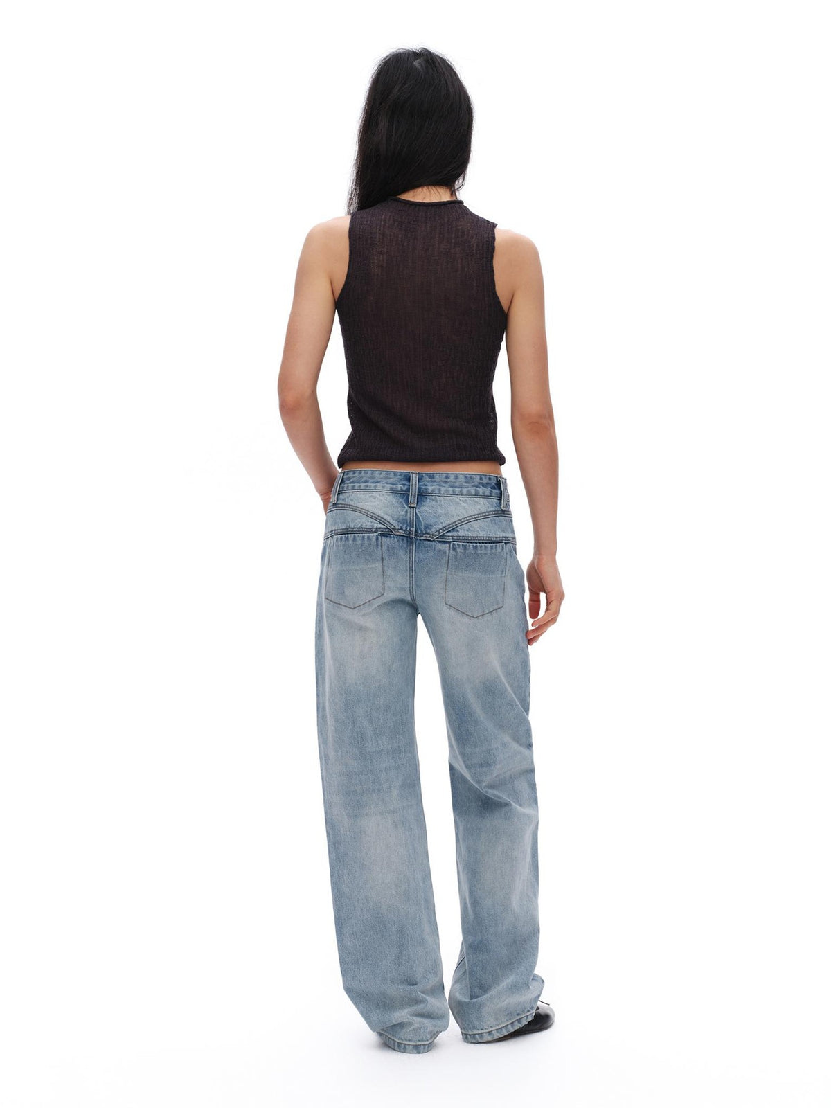 oinimi Washed Slim Fit Women&