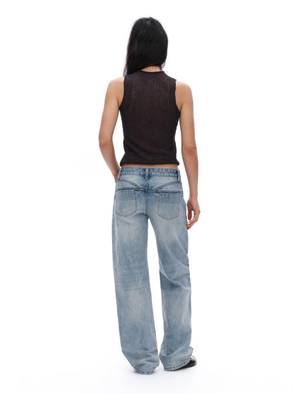 oinimi Washed Slim Fit Women&