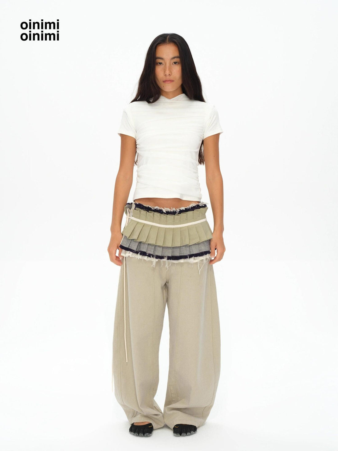 oinimi Wide Casual Fabric Khaki Denim Women Waist Cincher Belt Accessories