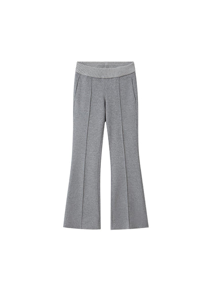 SweetChilling Knitted Cotton Puff Sleeve Coat Pleated Skirt Pants Outerwear