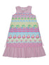 Frufru Gulu Hawaii Dream Fruit Print Summer Sailor Collar Dress