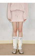 DIDDI MODA Sweet Lace Utility Outfit Reflective Trim Softshell Skirt Set