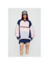 Peoplesense Retro V Neck Rugby Sweater Unisex Loose Fit