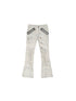 ARIADNAw Y2K Punk Patchwork Flared Pants Retro Grunge Low Rise Leopard
