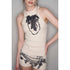 popoop_Beige_Cable_Knit_Patchwork_Washed_Print_Women&