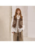 DIDDI MODA Bohemian Cashew Embroidery PU Vest