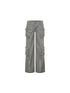 DoublePunch Vintage Washed Western Wide-Leg Work Pants