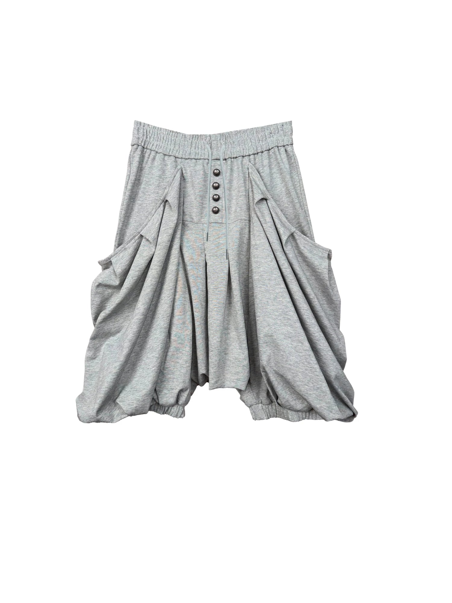 Oversized Pocket Pirate Hoodie Harem Cargo Culottes Skirt Pants