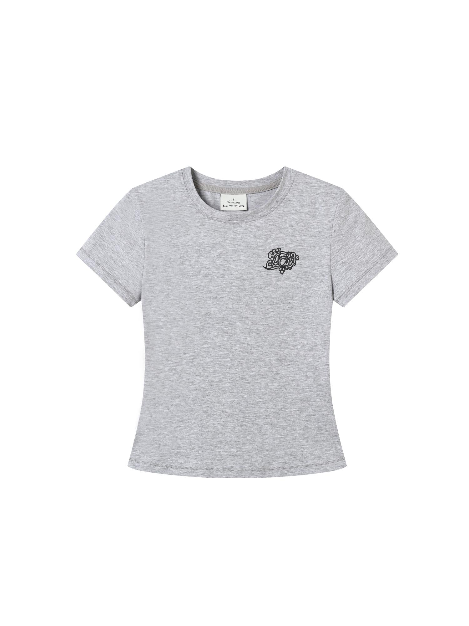 Achihara Summer Slim Fit Waist Defining Cotton T Shirt
