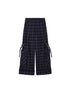 DIDDI MODA Retro Plaid Cargo Pants For Women Relaxed Fit Stylish Design