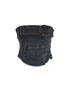 Flowers birds Market Shaped Washed Denim Tube Top
