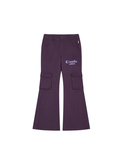 Achihara Coo Coo Pants Cargo Wide Leg Trousers