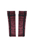 Rock Chic Red Black Plaid Sleeveless Top