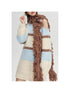 DIDDI MODA Winter Fringe Warmth Knitted Scarf Wrap