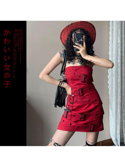 WSW WUSHENWU Short Tongue Flirty Skirt