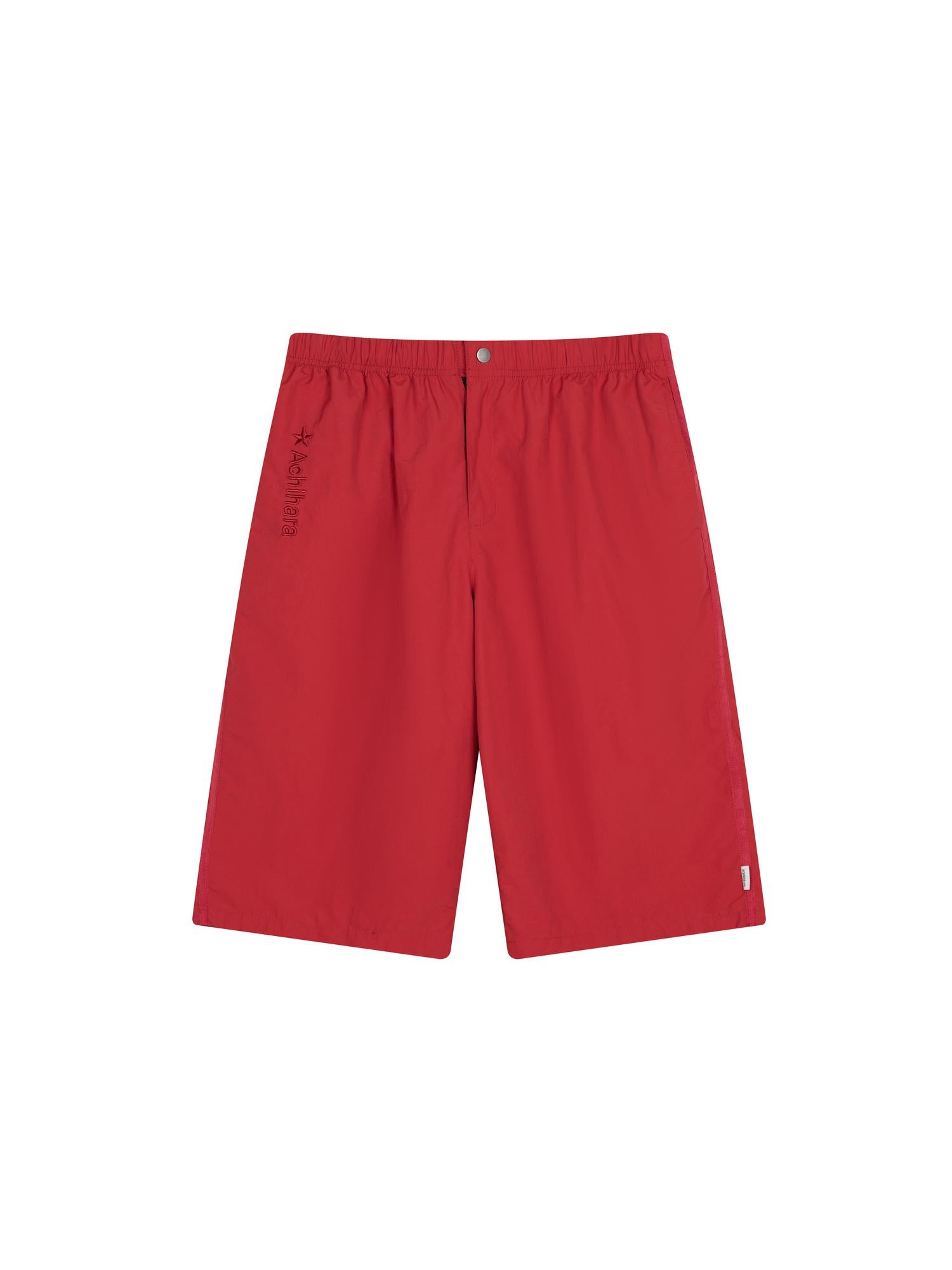 Achihara Bubble Cone Casual Pants In Nylon Fabric