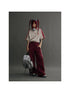 Retro Striped Wide Leg Quick Dry Parachute Pants