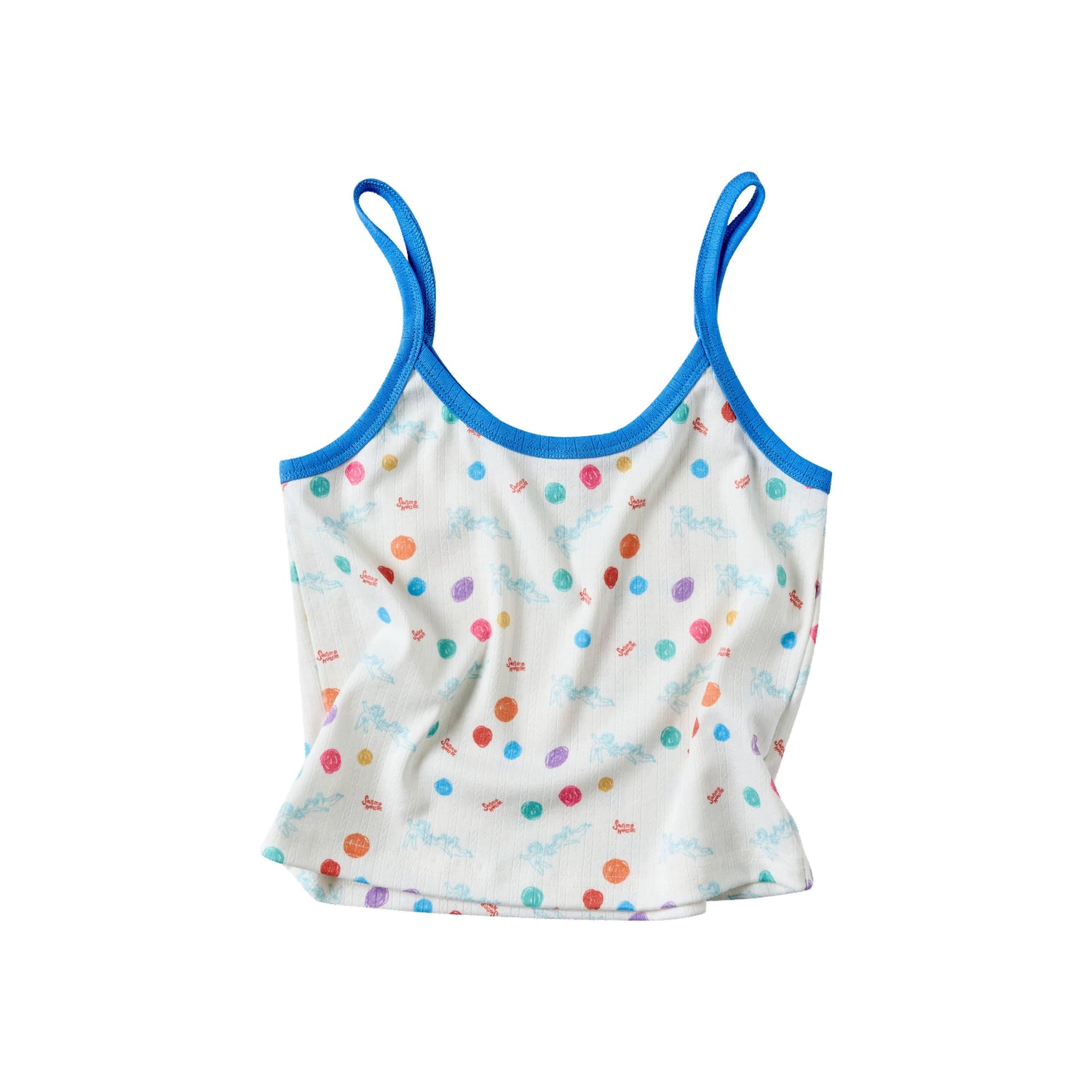 sancco_house_Beige_Angel_Puppy_Colorful_Polka_Dot_Print_Women&