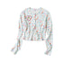 sancco_house_Beige_Polka_Dot_Angel_Puppy_Buttoned_Crewneck_Women&