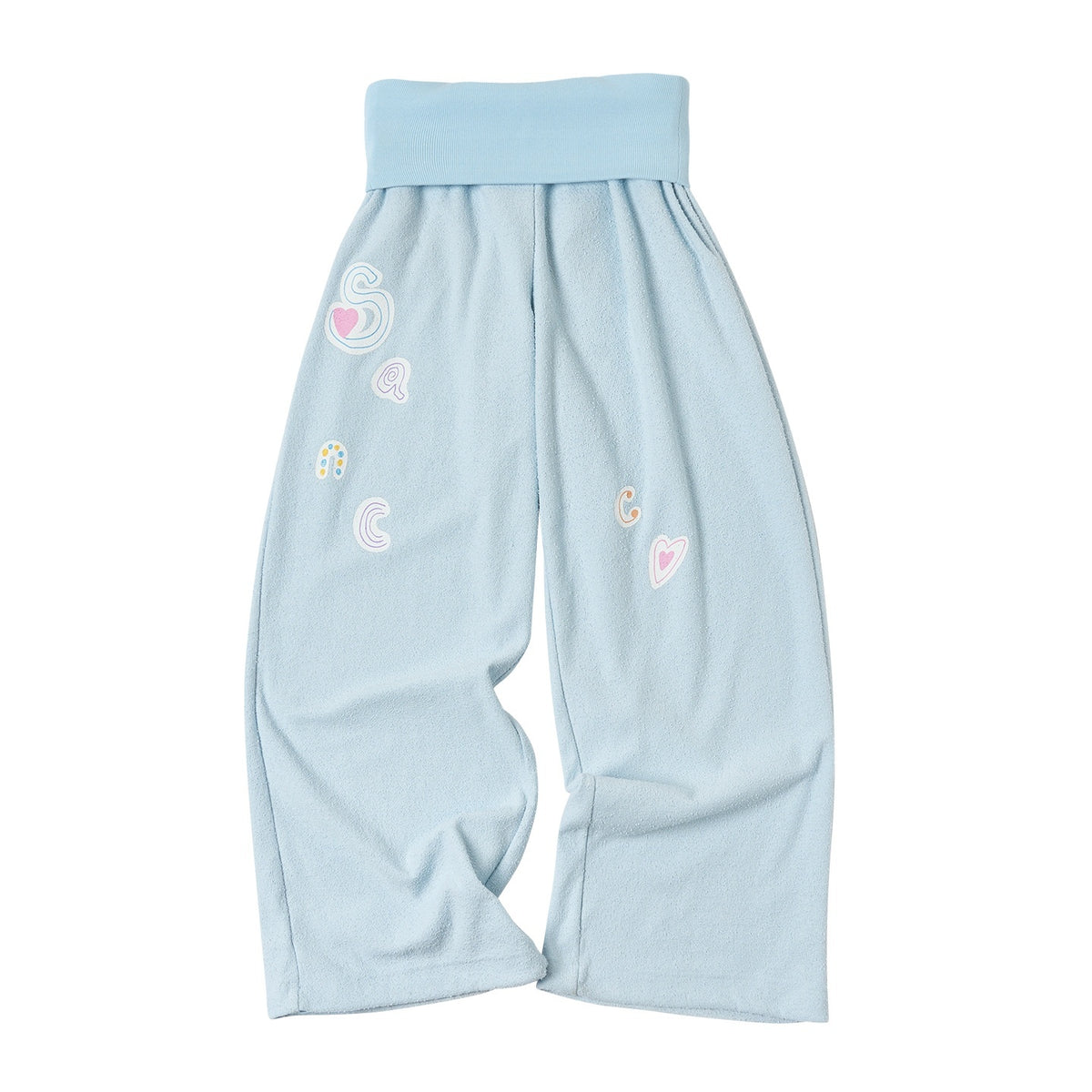 sancco_house_Cartoon_Dog_Sticker_Print_Terry_Cloth_Women&