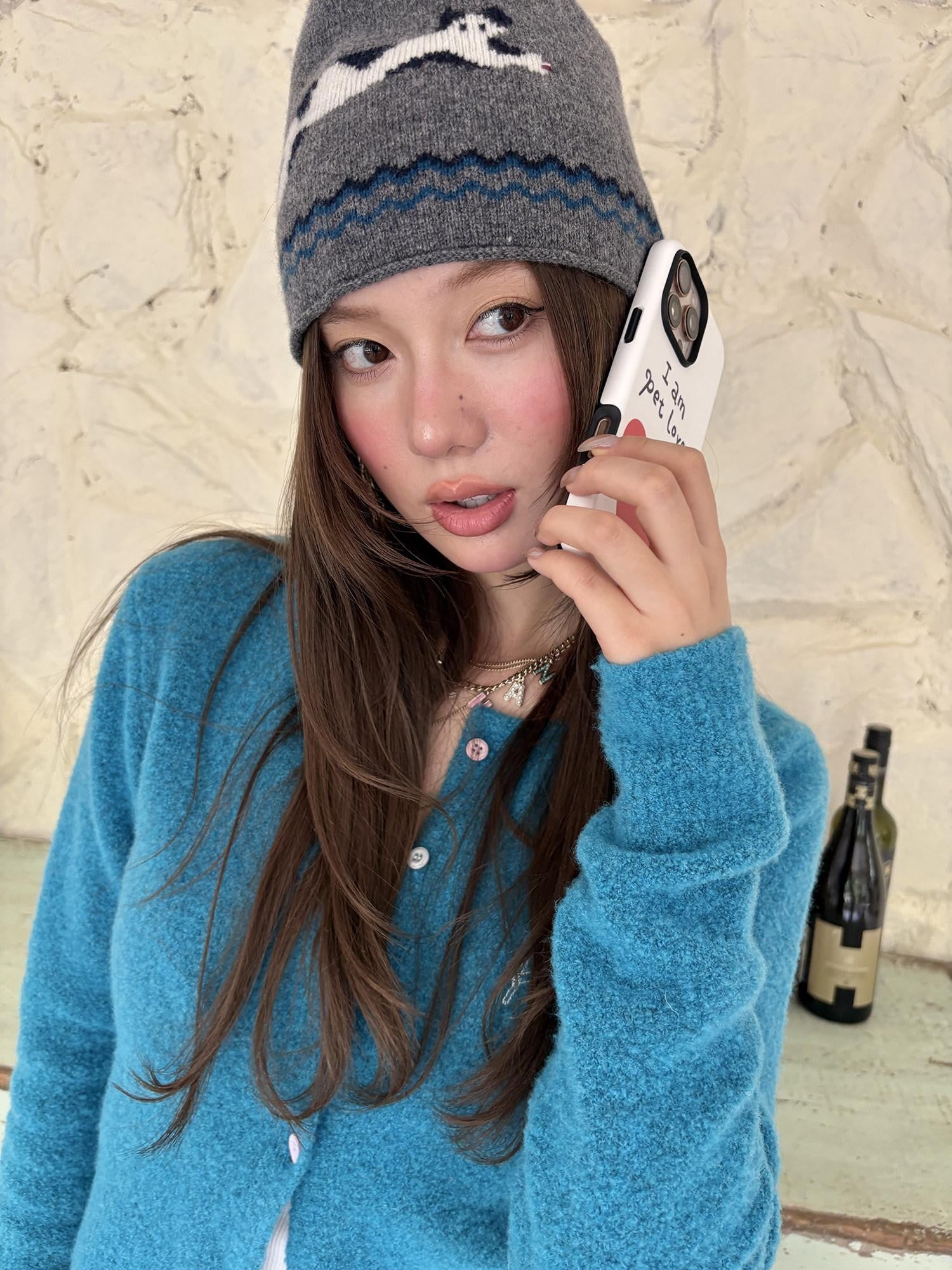 sancco house Colorblock Round Neck Embroidered Letter Women&