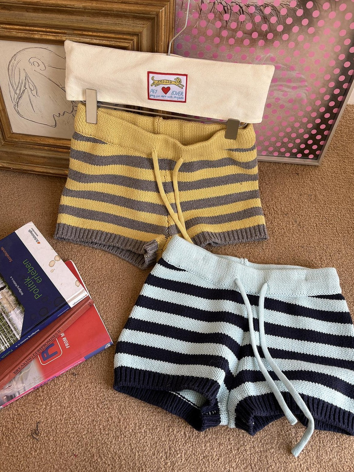 sancco house Colorblock Stripe Chunky Knit Women&