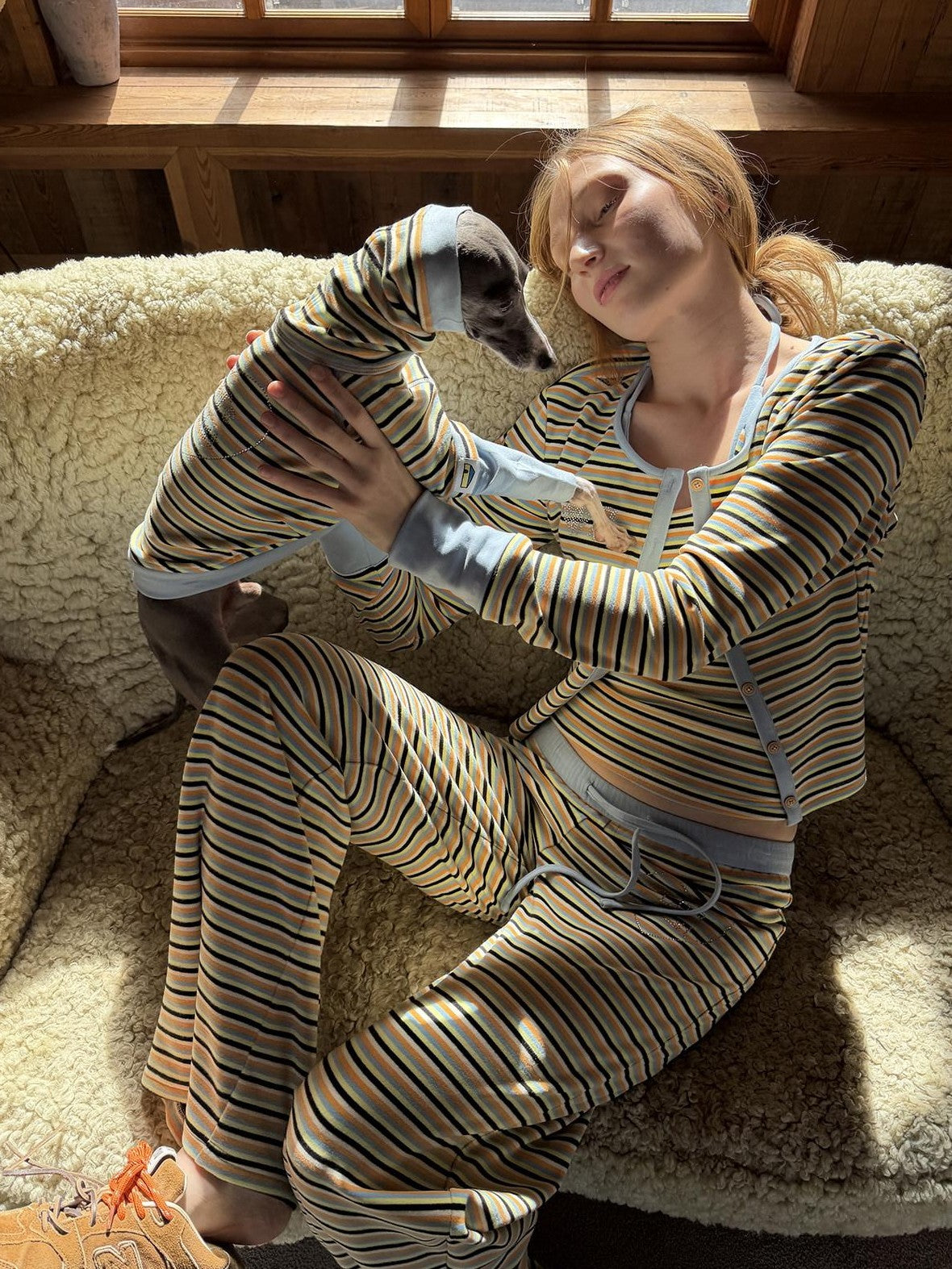 sancco house Colorblock Striped Women&