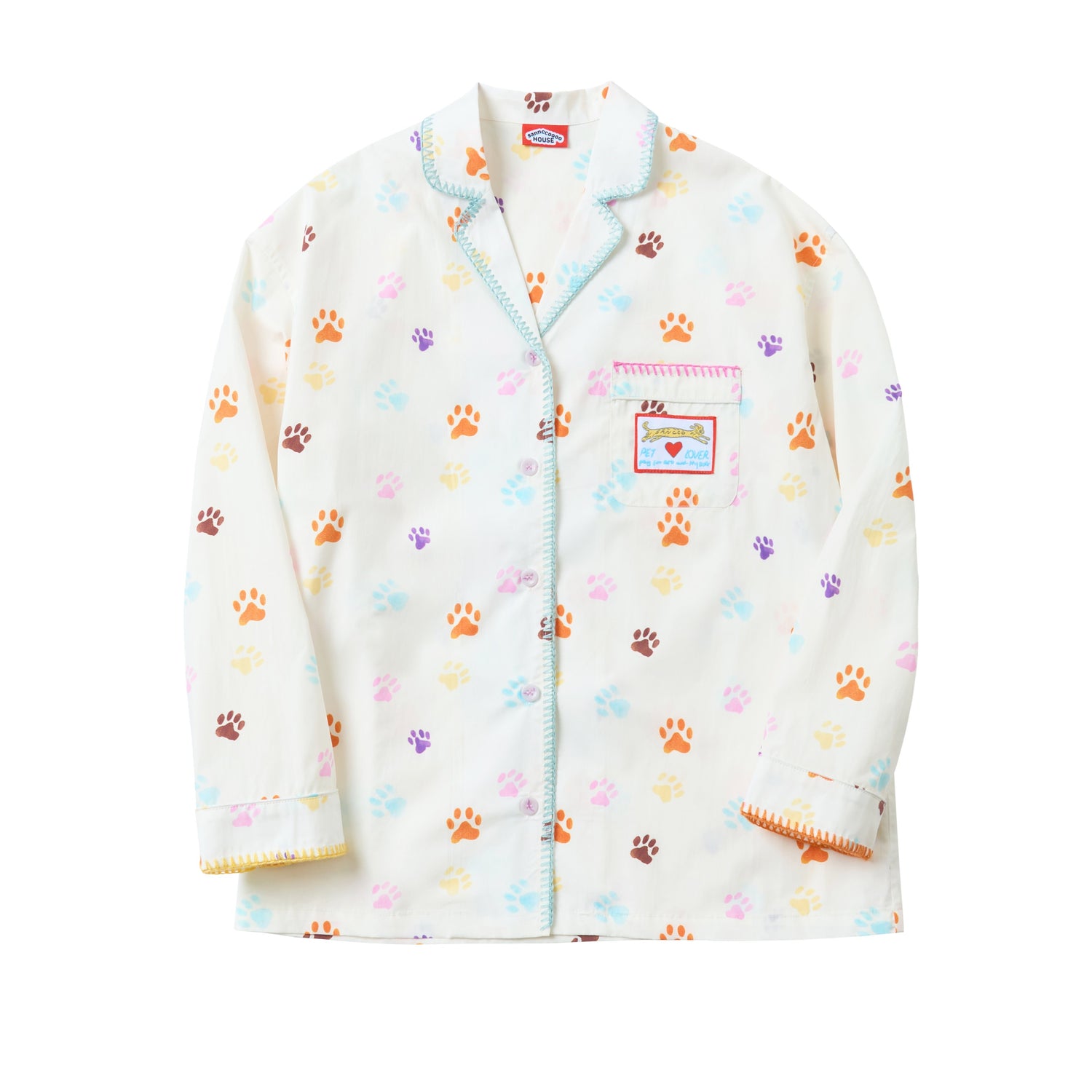 sancco_house_Colorful_Cat_Paw_Print_Embroidered_Women&