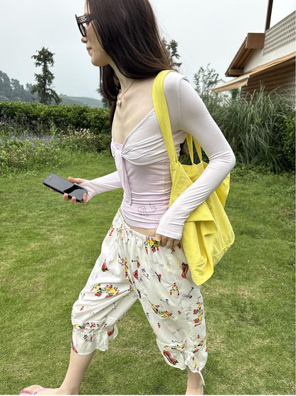 sancco house Colorful Dog Cartoon Handheld Crossbody Spacious Women&
