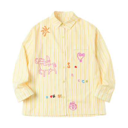 sancco_house_Colorful_Embroidered_Striped_Print_Women&