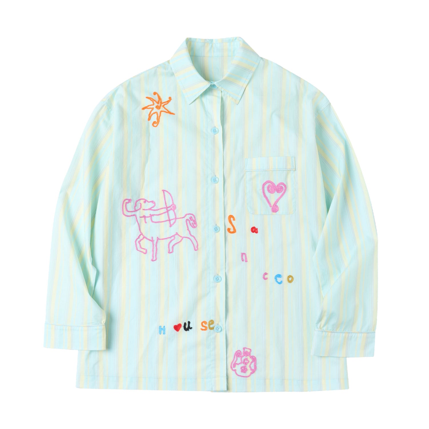 sancco_house_Colorful_Embroidered_Striped_Print_Women&