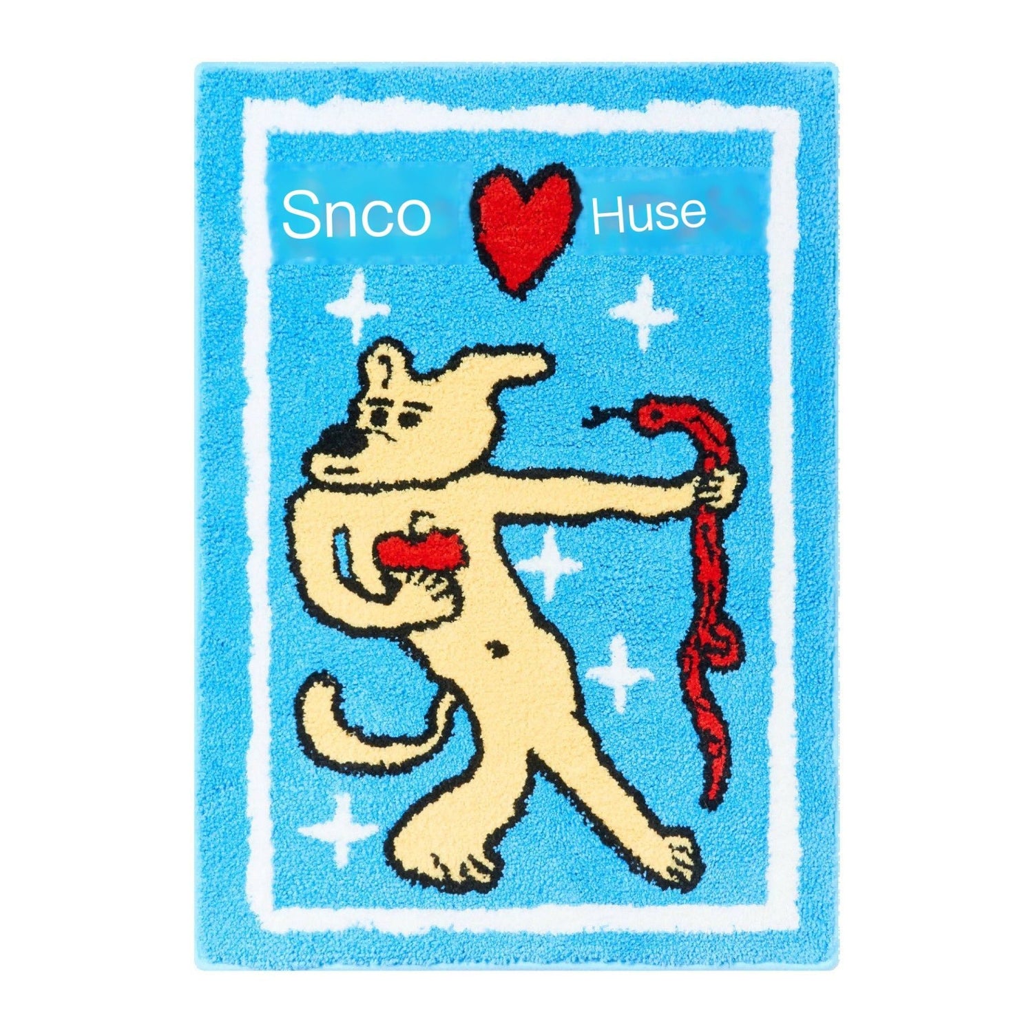 sancco_house_Colorful_Puppy_Jacquard_Plush_Nonslip_Women&
