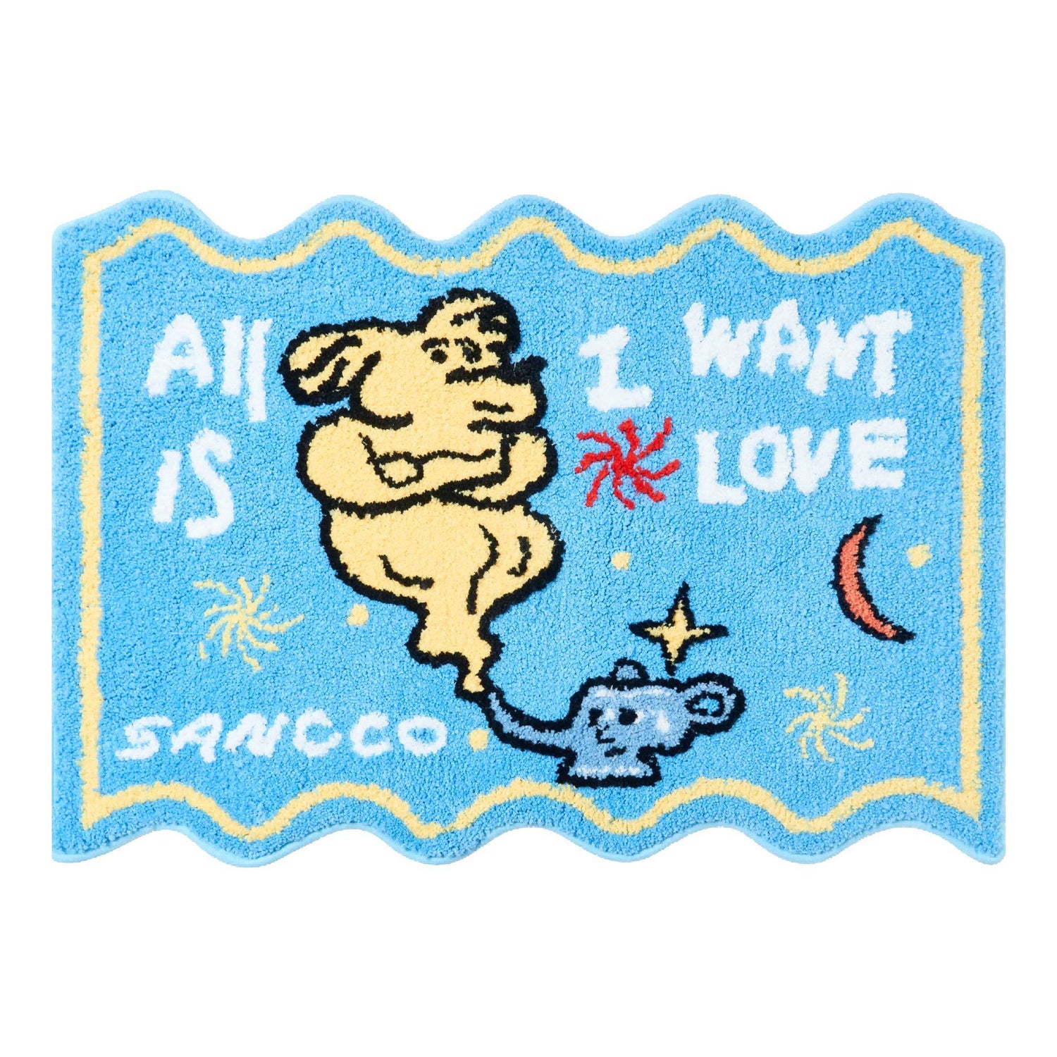 sancco_house_Colorful_Puppy_Jacquard_Rectangular_Plush_Women&