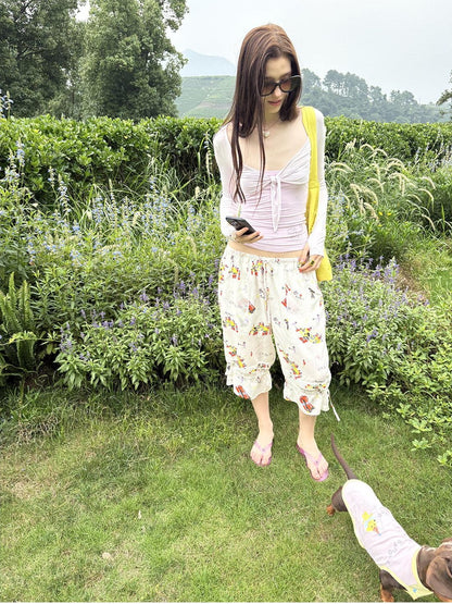 sancco house Cool Tie Shawl Short Uv Protection Long Sleeve Women&