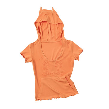 sancco_house_Cute_Devil_Horn_Hood_Lettuce_Trim_Women&
