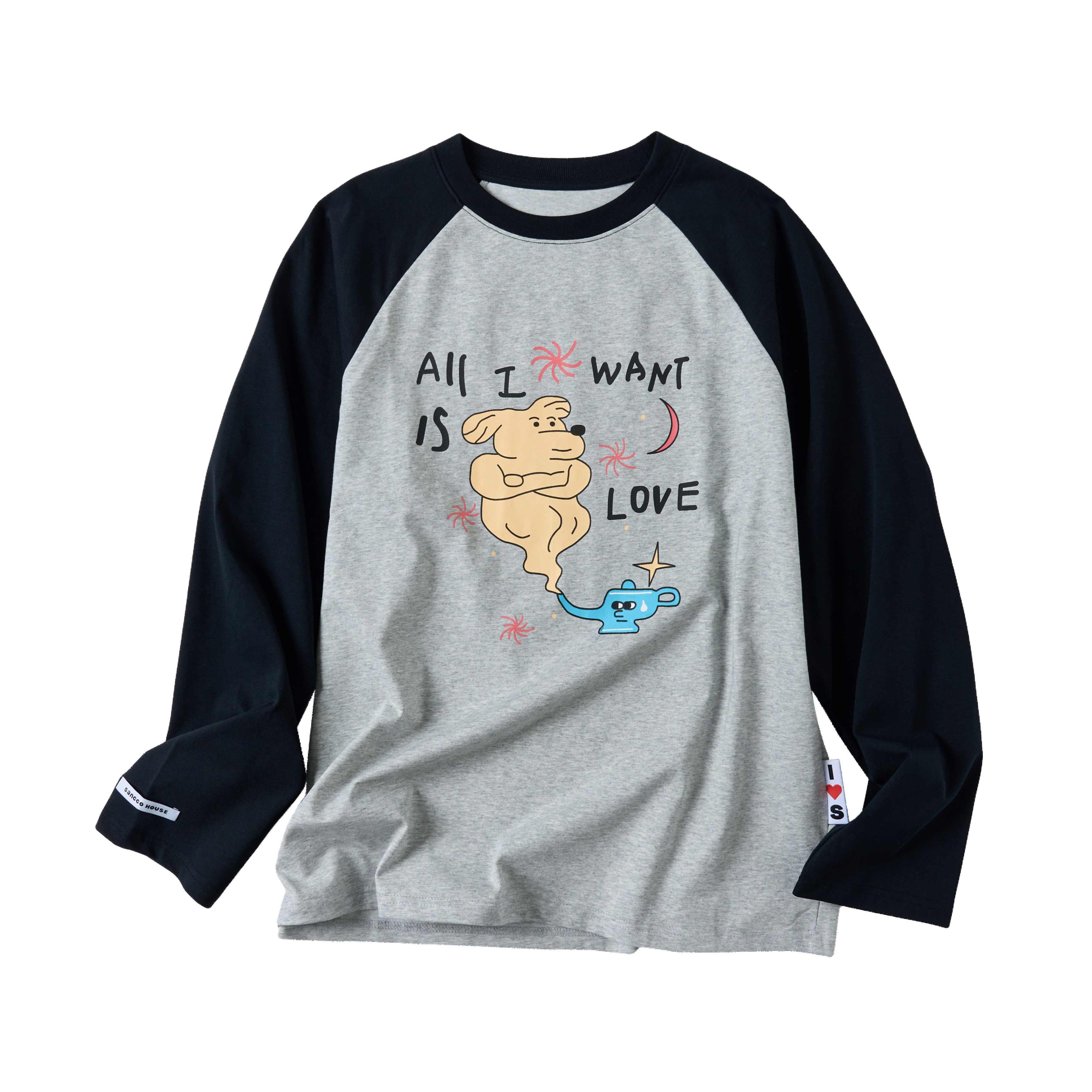 sancco_house_Cute_Dog_Playful_Print_Raglan_Women&