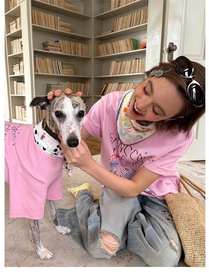 sancco house Cute Print Crewneck Women&