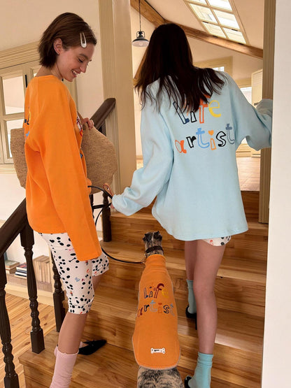 sancco house Cute Puppy Spot Print Women&