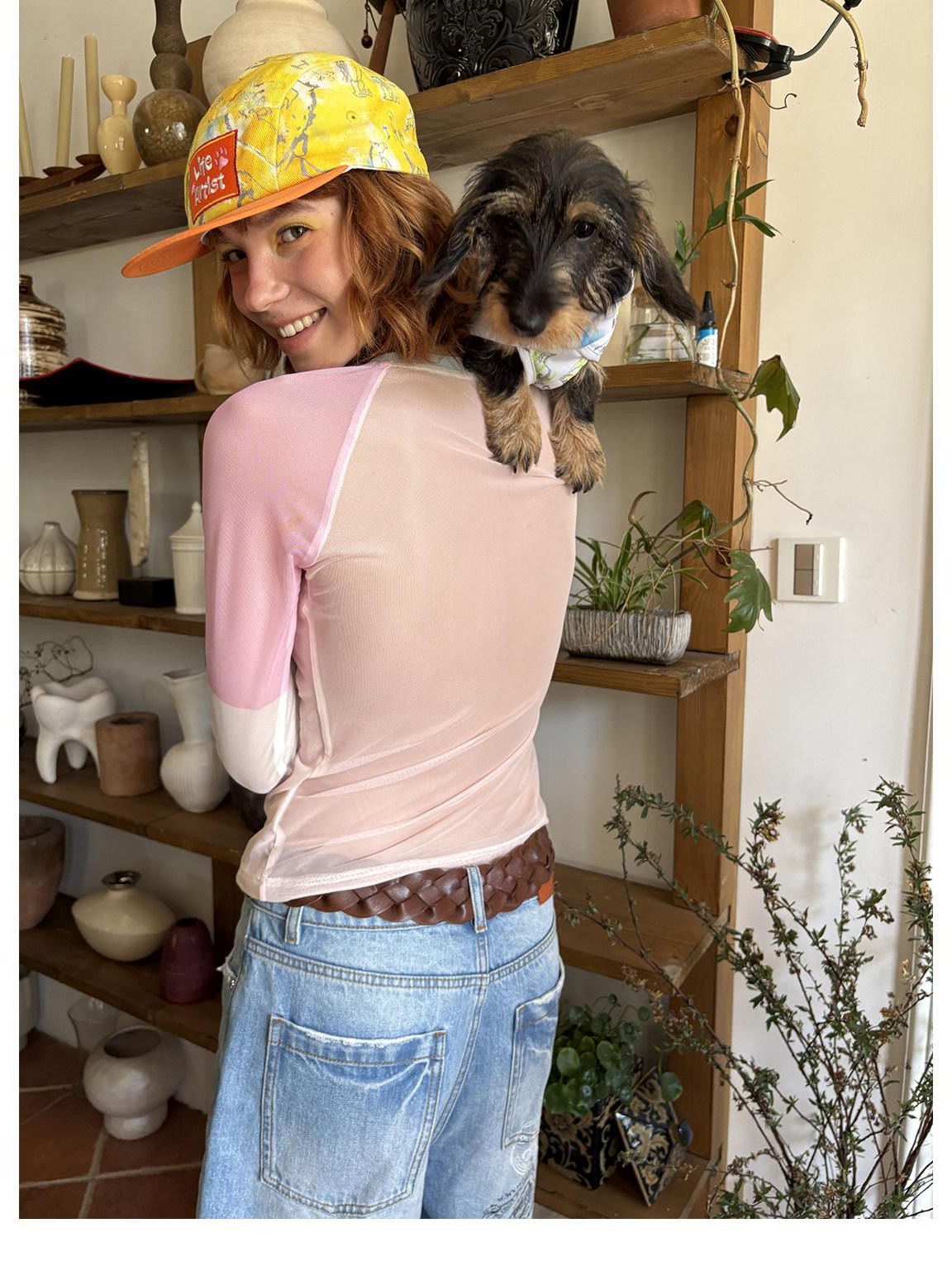 sancco house Embroidered Graffiti Matching Pet Women&