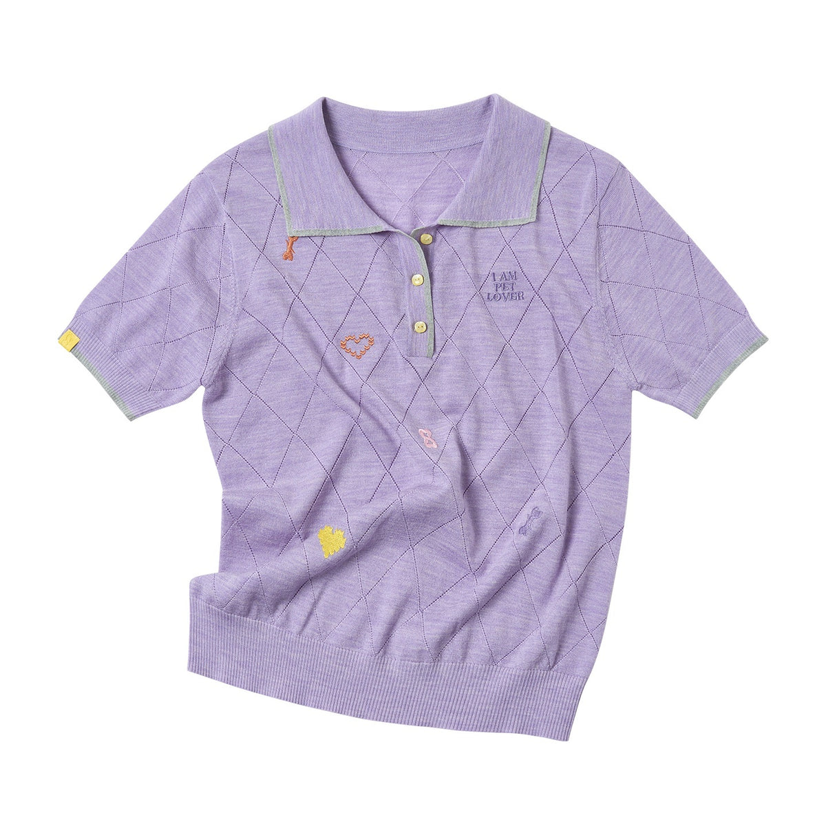 sancco_house_Embroidered_Knit_Short_Sleeve_Loose_Fit_Women&