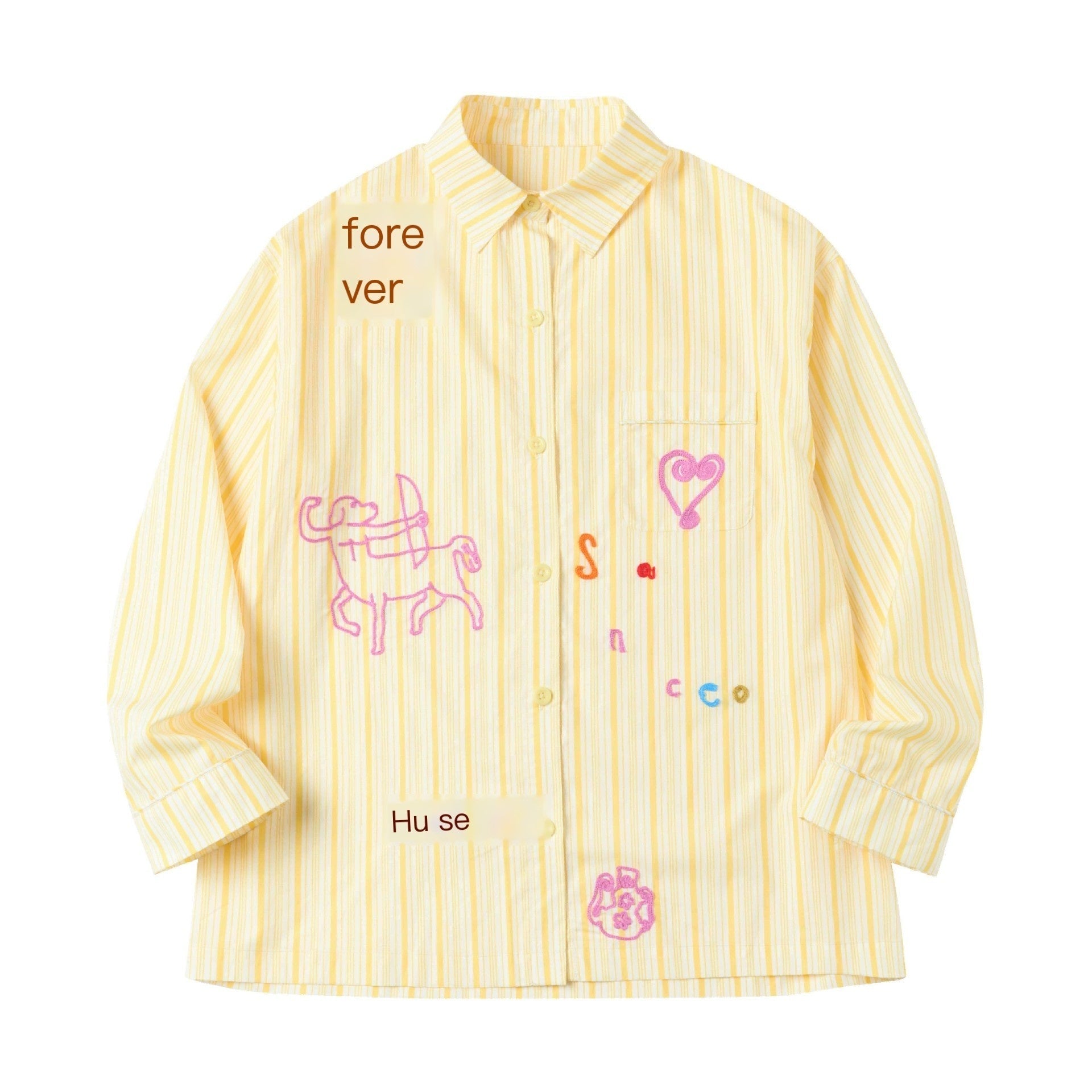 sancco_house_Embroidered_Print_Striped_Women&