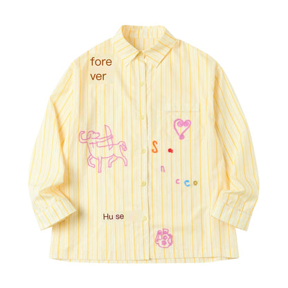 sancco_house_Embroidered_Print_Striped_Women&