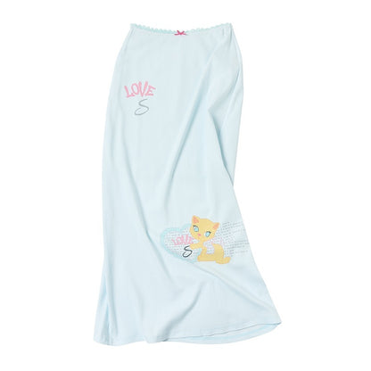 sancco_house_Heart_Kitten_Print_Lace_Trim_High_Waist_Women&