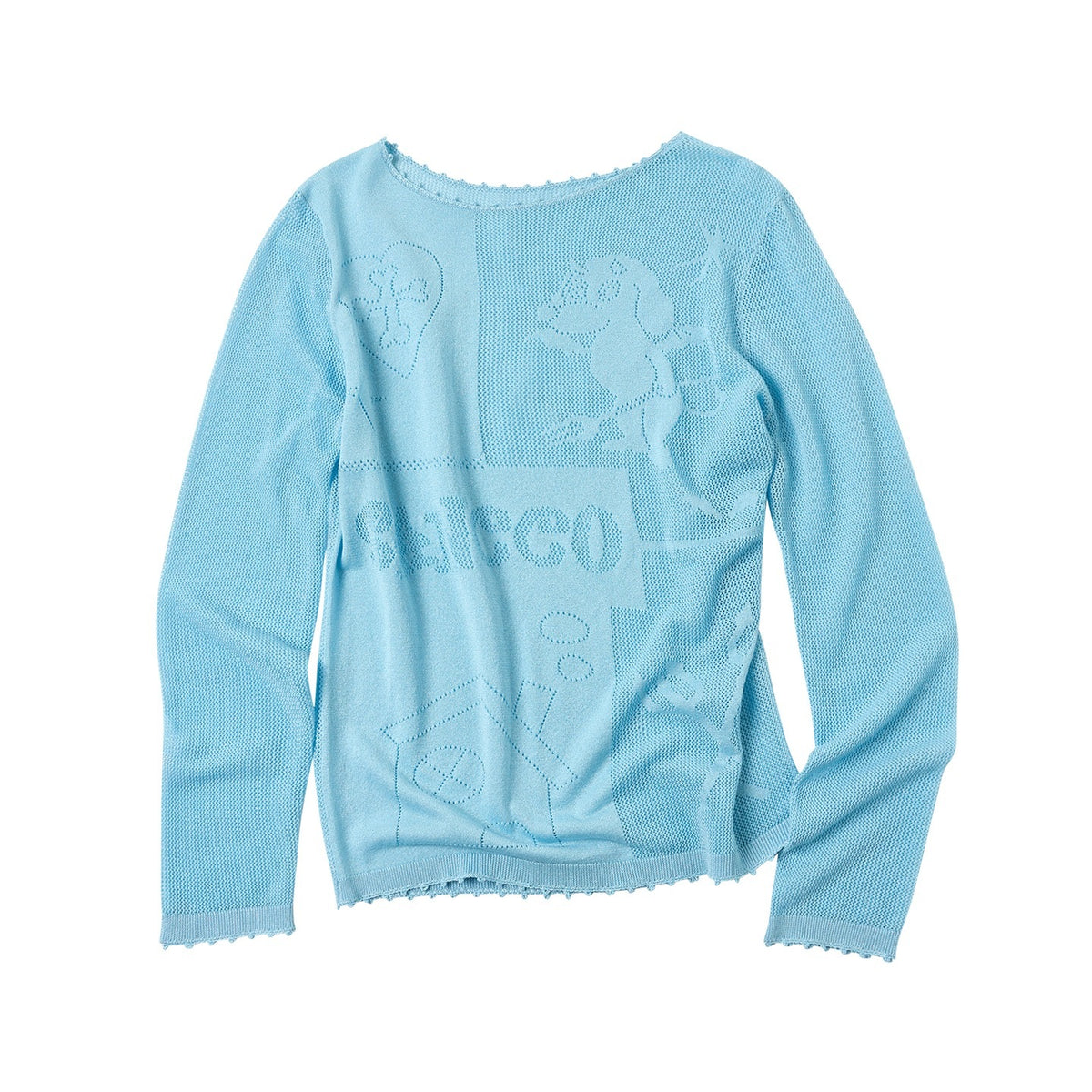 sancco_house_Jacquard_Open_Knit_Lyocell_Women&