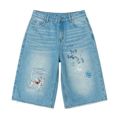 sancco_house_Light_Blue_Washed_Graffiti_Ripped_Straight_Women&