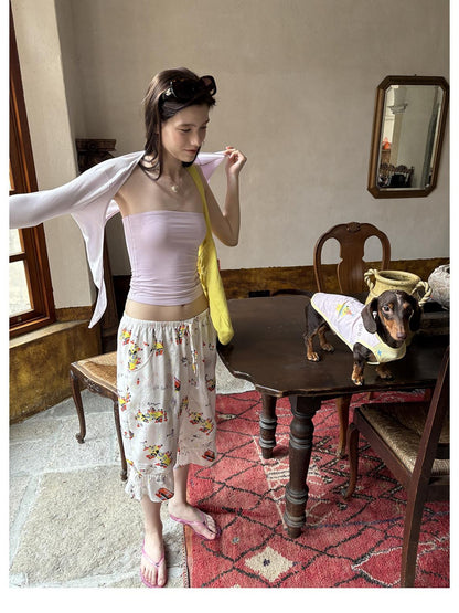 sancco house Little Demon Rhinestone Slim Fit Women&