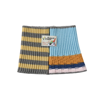 sancco_house_Multicolor_Patchwork_Striped_Knit_Women&