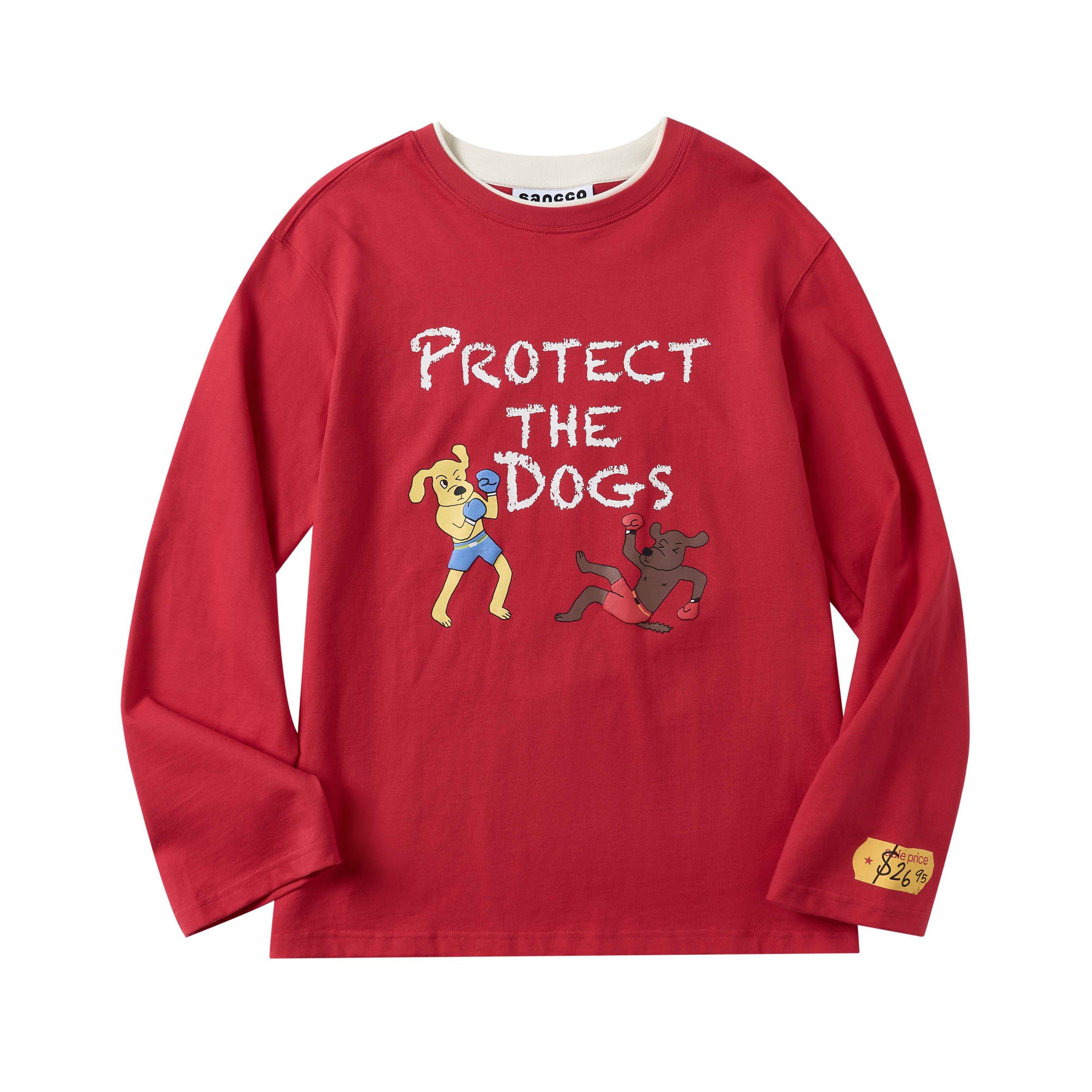 sancco_house_Navy_Dog_Print_Oversized_Women&