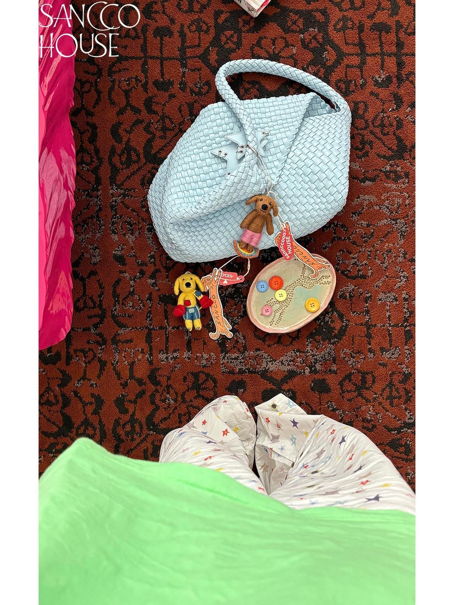 sancco house Nepalese Handmade Boxing And Surfing Puppy Women&