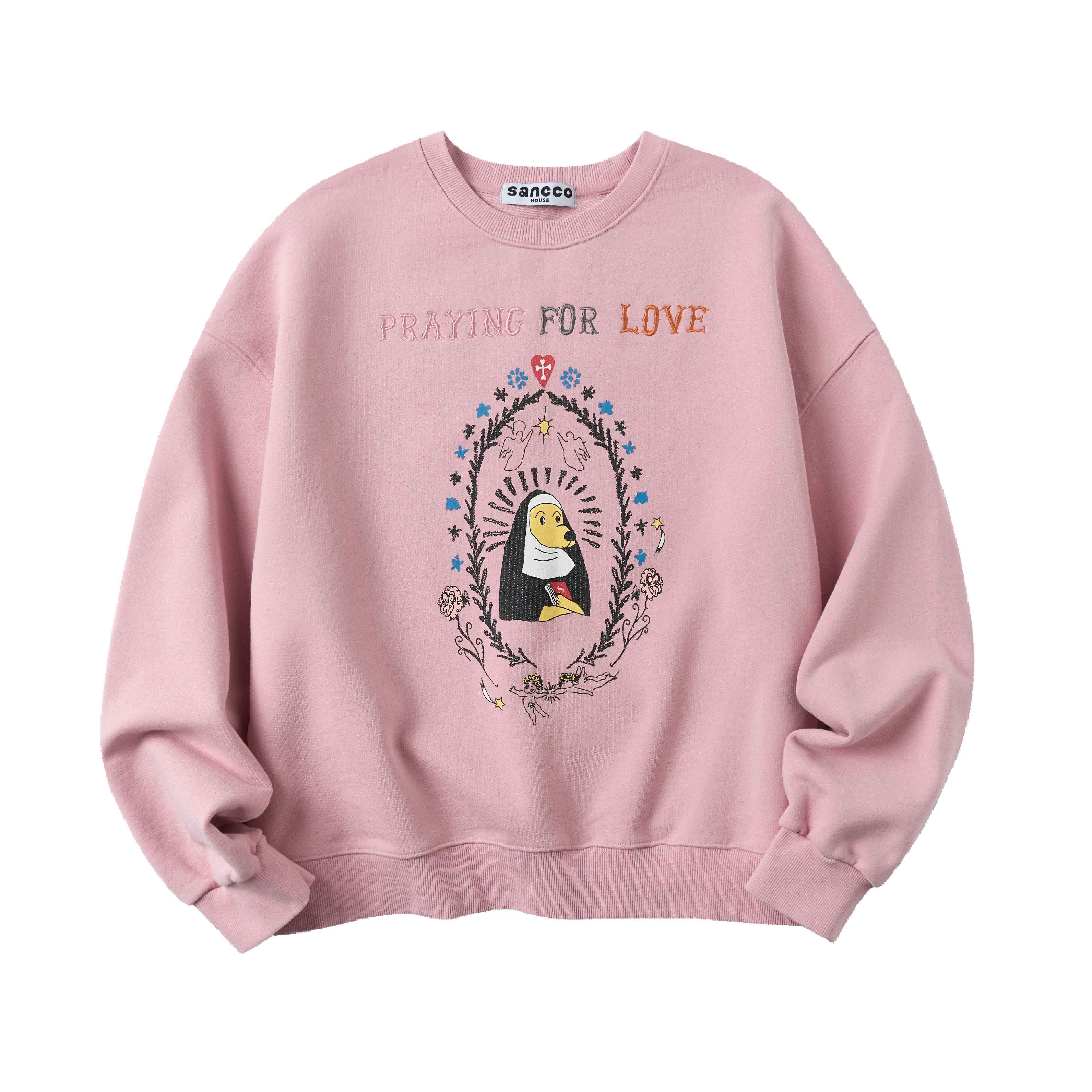sancco_house_Nun_Puppy_Print_Washed_Vintage_Crewneck_Women&